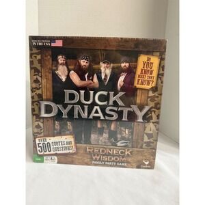 Duck Dynasty Redneck Wisdom Family Party Game Cardinal 2013 New Sealed 60301